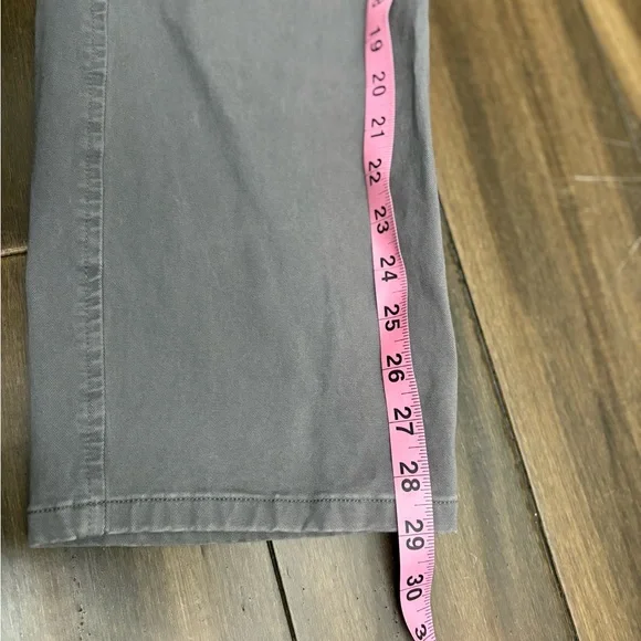 Dockers Men's Gray Chinos Slim/Coupe Sz 36x39 Pockets Casual Work Office Belt - Picture 6 of 11